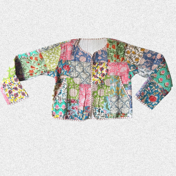 Veste patchwork