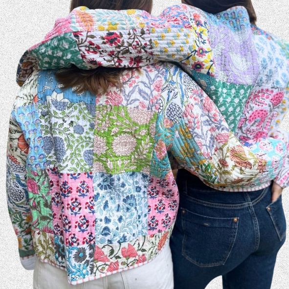 Veste patchwork