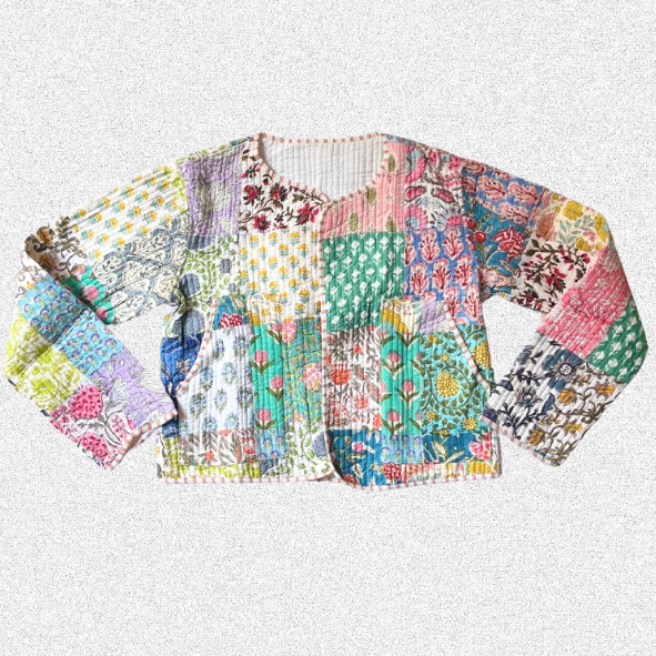 Veste patchwork