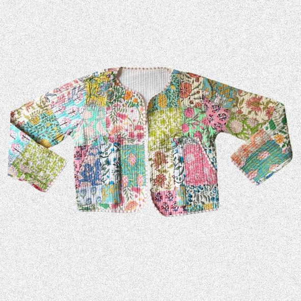 Veste patchwork