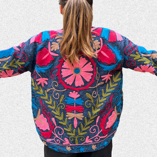 Veste Denim Suzani